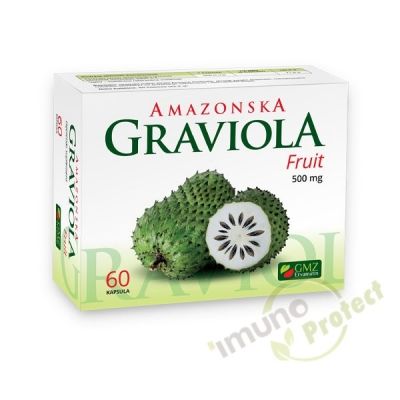 AMAZONSKA GRAVIOLA, 60 kapsula prodaja po povoljnoj cijeni 26.00 €
