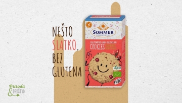 Keksi s brusnicama - bez glutena!