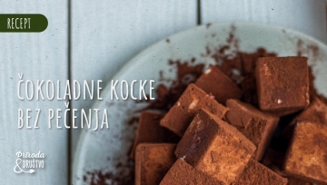 Recept za raw čokoladne kocke