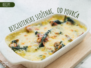 Složenac od jaja i špinata - BEZ GLUTENA