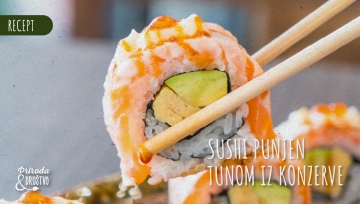 Sushi punjen tunom iz konzerve