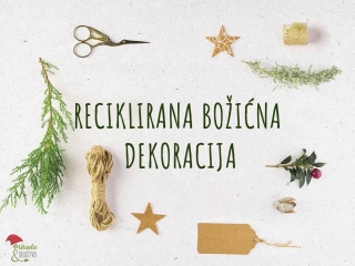 DIY božićna dekoracija