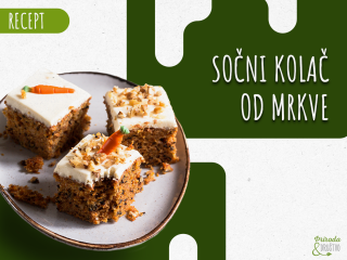 RECEPT: Sočan i aromatičan kolač od mrkve