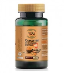 Hug Curcumin (Kurkumin) C3 Complex Premium: Snažan antioksidans i protuupalni dodatak prehrani