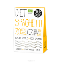 Diet food - konjak glukomanan tjestenine - špagete