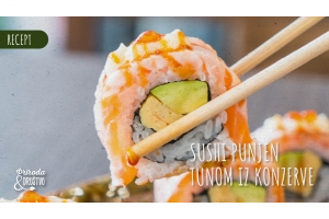 Sushi punjen tunom iz konzerve