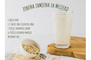 Spremite domaći napitak od zobi