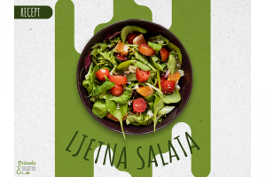 Ljetna salata s prehrambenim kvascem