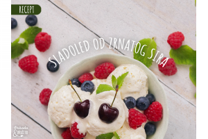 Recept za sladoled od zrnatog sira