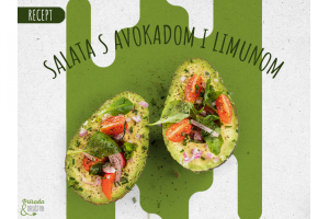 Salata s limunom i avokadom