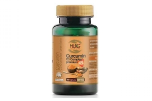 Hug Curcumin (Kurkumin) C3 Complex Premium: Snažan antioksidans i protuupalni dodatak prehrani