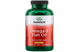 Swanson Omega-3 riblje ulje s aromom limuna - prednosti i upotreba