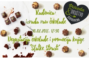 Degustacija , radionica čokolade i promocija knjige “Slatke strasti” by Mihaela Devescovi