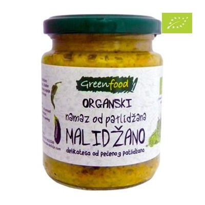 GREENFOOD ORGANSKI NAMAZ OD PATLIÐANA, MALIDŽANO 260g prodaja po povoljnoj cijeni 5.05 €