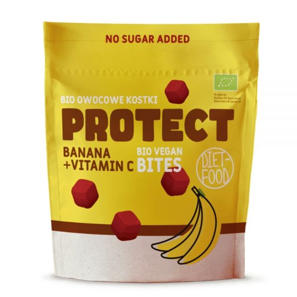Prodaja DIET FOOD VEGANSKI ZALOGAJI S BANANOM I VITAMINOM C, 120 g po povoljnoj cijeni