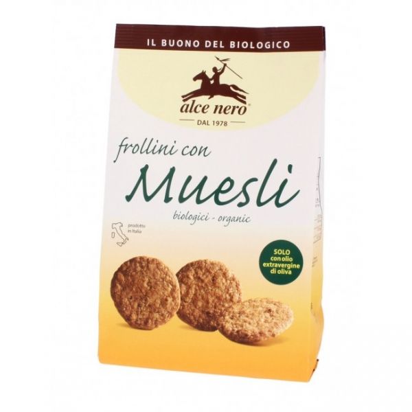 Prodaja ALCE NERO KEKSI S MUESLIMA I ZOBENIM PAHULJICAMA, 250 g po povoljnoj cijeni