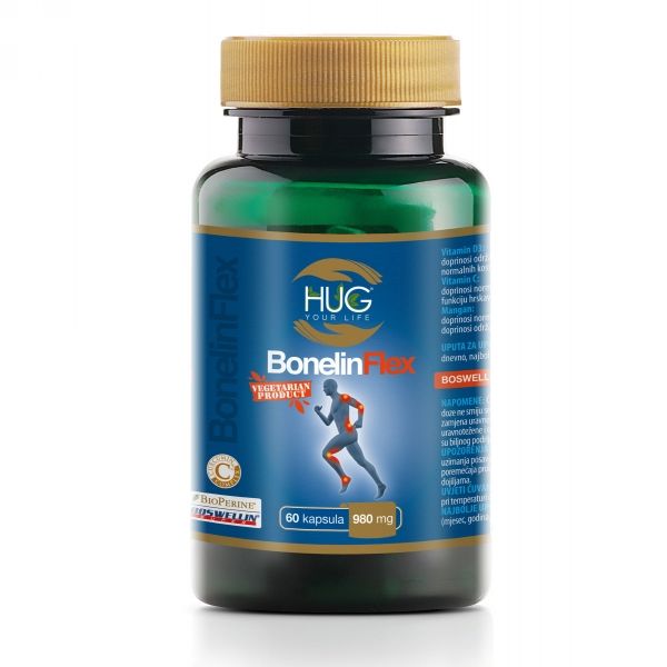 Prodaja HUG BONELIN FLEX KAPSULE, 60x980mg po povoljnoj cijeni