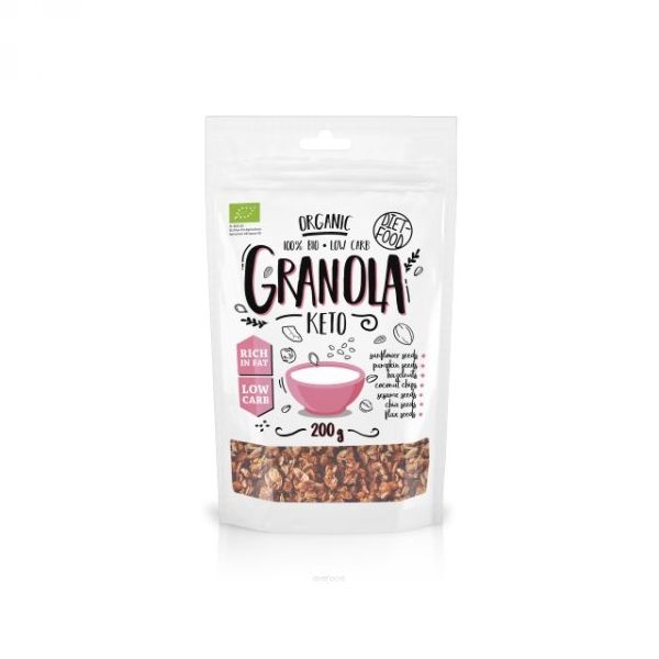 Prodaja DIET FOOD KETO GRANOLA, 200 g po povoljnoj cijeni