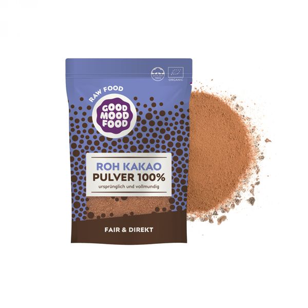 Prodaja GOOD MOOD FOOD SIROVI KAKAO U PRAHU, 110 g po povoljnoj cijeni