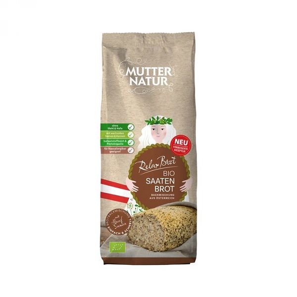 Prodaja MUTTER NATUR SMJESA ZA KRUH SA SJEMENKAMA, 400 g po povoljnoj cijeni