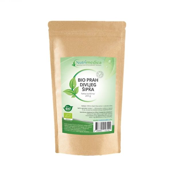 Prodaja NUTRIMEDICA BIO PRAH DIVLJEG ŠIPKA, 200 g po povoljnoj cijeni