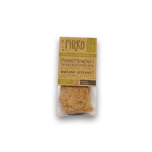 Prodaja NUTRI KULTI MR. PIRKO, KREKERI OD PIRA, 100 g po povoljnoj cijeni