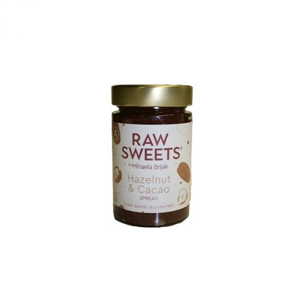 Prodaja RAW SWEETS BY MIHAELA - NAMAZ OD LJEŠNJAKA I KAKAA, 200 g po povoljnoj cijeni