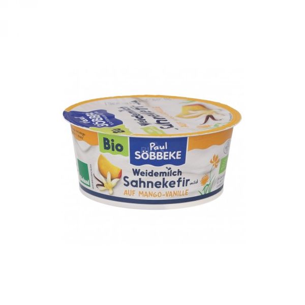 Prodaja SOBBEKE KREMASTI KEFIR S MANGOM I VANILIJOM, 150 g po povoljnoj cijeni