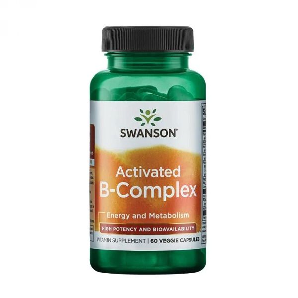 Prodaja SWANSON AKTIVIRANI B-COMPLEX,60 kapsula po povoljnoj cijeni