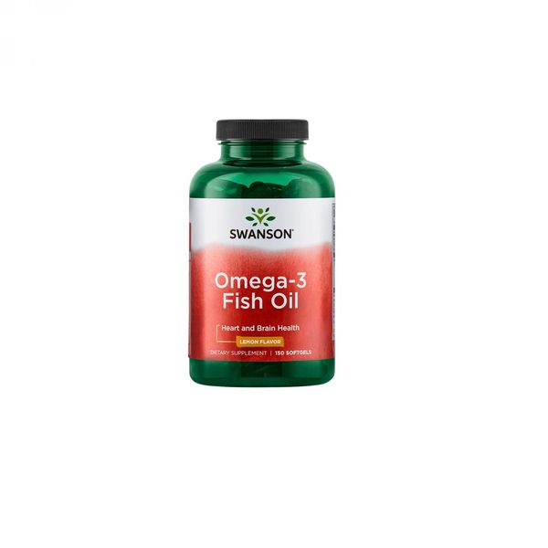 Prodaja SWANSON OMEGA-3 RIBLJE ULJE S AROMOM LIMUNA, 150 kapsula po povoljnoj cijeni