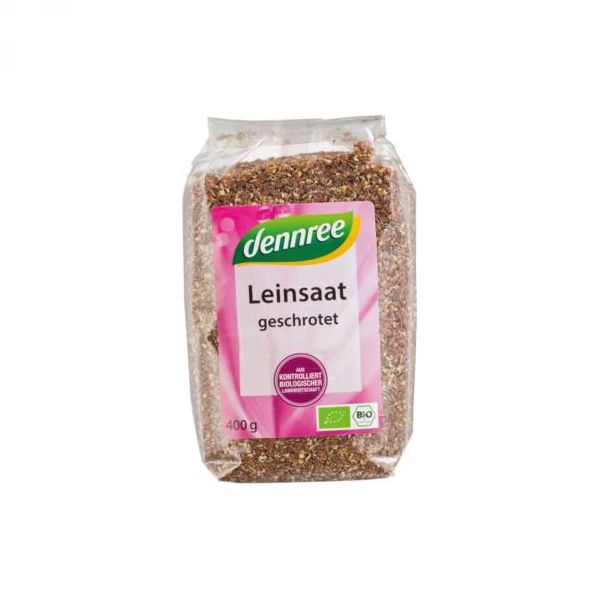 Prodaja DENNREE LANENE DROBLJENE SJEMENKE,400 g po povoljnoj cijeni