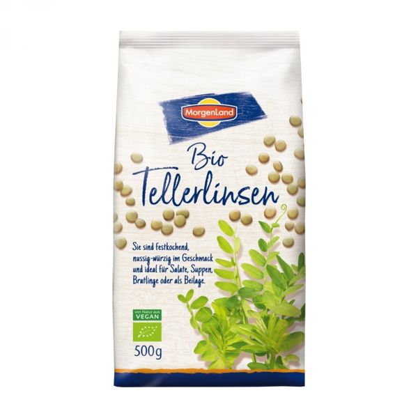 Prodaja MORGENLAND ZELENA PLOSNATA LEĆA, 500 g po povoljnoj cijeni