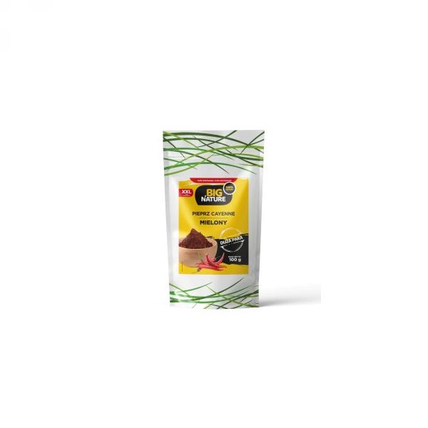 Prodaja BIG NATURE MLJEVENI KAJENSKI PAPAR, 100 g po povoljnoj cijeni
